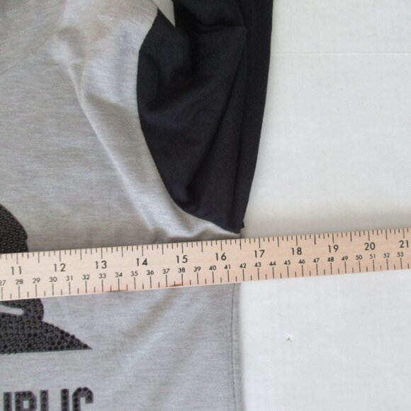 California Republic Hoodie Womens S Pullover Light Embellished Sweater Gray Blk - Picture 5 of 9